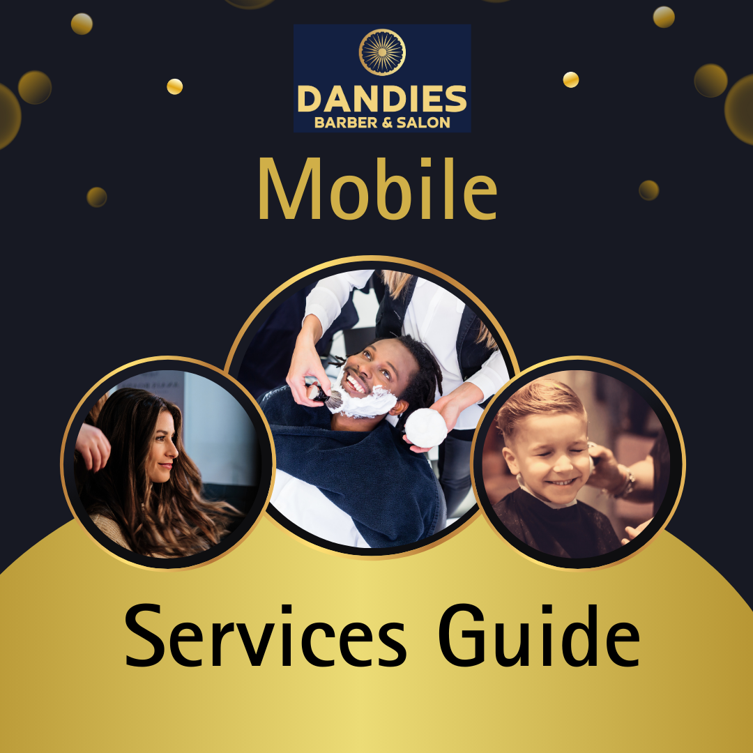 Mobile barber services: Available across Silicon Valley, the San Francisco Bay Area, South Bay Area, East Bay, and San Mateo and San Francisco Counties on short notice!