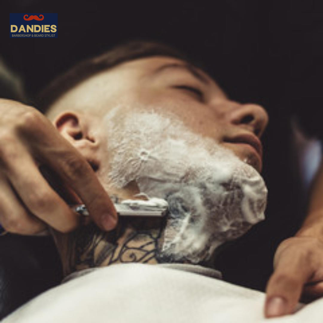 Shave with Straight Razor